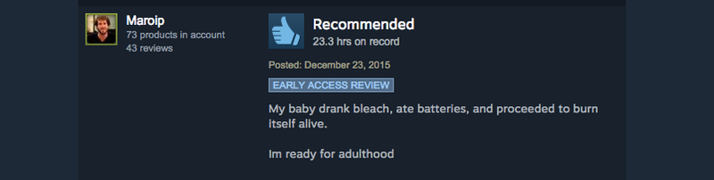 Illustration for article titled Who's Your Daddy, As Told By Steam Reviews